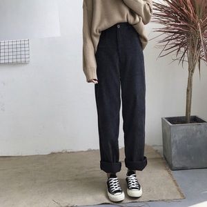🌸 Kfashion Corduroy Pants